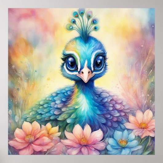 レインボーバーズピーコック1 ポスター (正面)