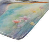 レインボーバーズブルーヘロン1 カッティングボード (角)