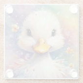 レインボーバードアヒル3 ガラスコースター (裏面)