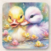 レインボーバードアヒル4 コースター (正面)