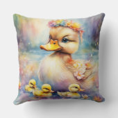 レインボーバードアヒル5 クッション (裏面)