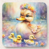 レインボーバードアヒル5 コースター (正面)