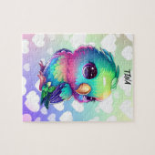 レインボーバード及びハート ジグソーパズル (横)