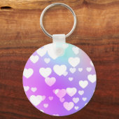 レインボーバード&ハート キーホルダー (裏面)
