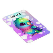 レインボーバード&ハート マグネット (右側)