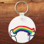 レインボーバーフ キーホルダー (正面)