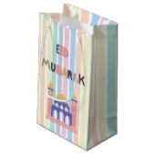 レインボーパステルイードムバラックイード抱き枕 スモールペーパーバッグ (裏面アングル)