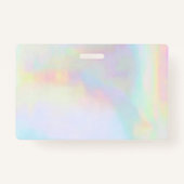 レインボーパステルカラーデザイン バッジ (裏面)