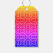 レインボーパステルギフトラベル ギフトタグ (正面)