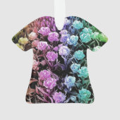 レインボーパステルチューリップドレス オーナメント (裏面)