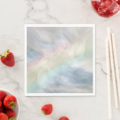 レインボーパステルフローラデザイン スタンダードランチョンナプキン (インサイチュ)