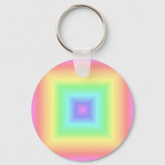 レインボーパステル キーホルダー (正面)