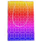 レインボーパステル ミディアムペーパーバッグ (正面)