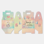 レインボーパステルw動物10誕生日お願いボックス フェイバーボックス (見開き)