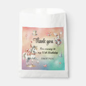 レインボーパステルw動物10誕生日 フェイバーバッグ (正面)