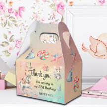 レインボーパステルw動物12誕生日お願いボックス