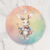 レインボーパステルw動物2nd誕生日パーティー フェイバータグ (裏面)