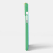 レインボーパタパーソナライズされたーン iPhoneケース (左側面)