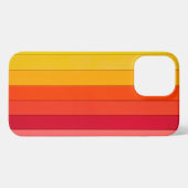 レインボーパタパーソナライズされたーン iPhoneケース (裏面横)