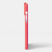 レインボーパタパーソナライズされたーン iPhoneケース (左側面)