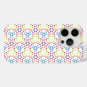 レインボーパターンポルカ Case-Mate iPhoneケース (裏面 (横))