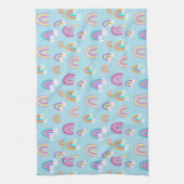 レインボーパターン キッチンタオル (縦)