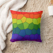 レインボーパターン クッション (ブランケット)