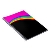 レインボーパターン ノートブック (右側)