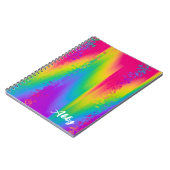 レインボーパターン ノートブック (左側)