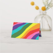 レインボーパターン プレイスカード (裏面)