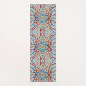 レインボーパターン ヨガマット (正面)