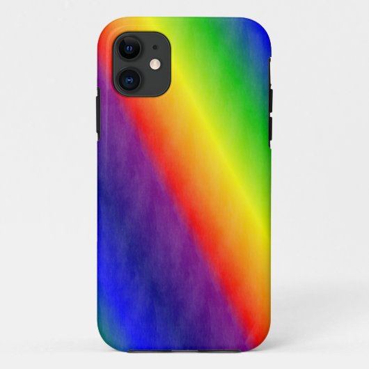 レインボーパターン Case-Mate iPhoneケース (裏面)