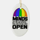 レインボーパラシュートオーナメント セラミックオーナメント (右)