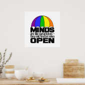 レインボーパラシュートポスター ポスター (キッチン)