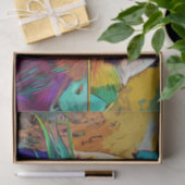 レインボーパンダティッシュペーパー 薄葉紙 (ギフト)