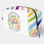 レインボーパーソナライズされたアラーム：あなたは素晴らし! ドップキット (右コーナー)