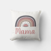 レインボーパーソナライズされたサンママ クッション (正面)