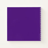 レインボーパーソナライズされたステッカー本 ノートブック (裏面)