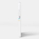 レインボーパーソナライズされたネームの電話ケース iPhoneケース (左側面)