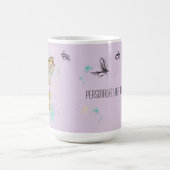 レインボーパーソナライズされたマス15oz.セラミック製マグカップ コーヒーマグカップ (中央)