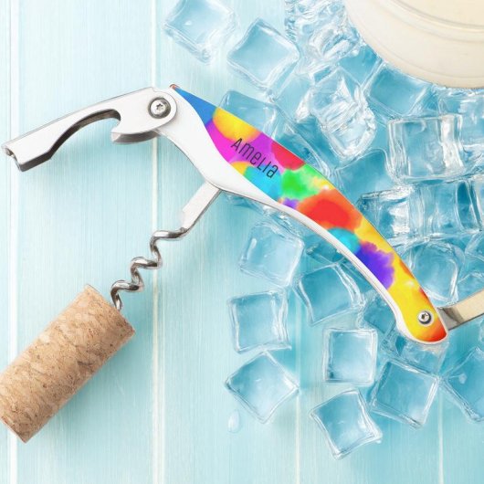 レインボーパーソナライズされた ソムリエナイフ