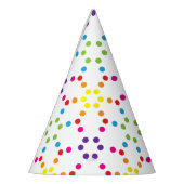 レインボーパーティー パーティーハット (左)