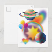 レインボーパーティー ポストカード (正面/裏面)