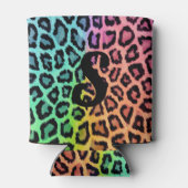 レインボーヒョウ印刷クーラーボックス 缶クーラー (裏面)