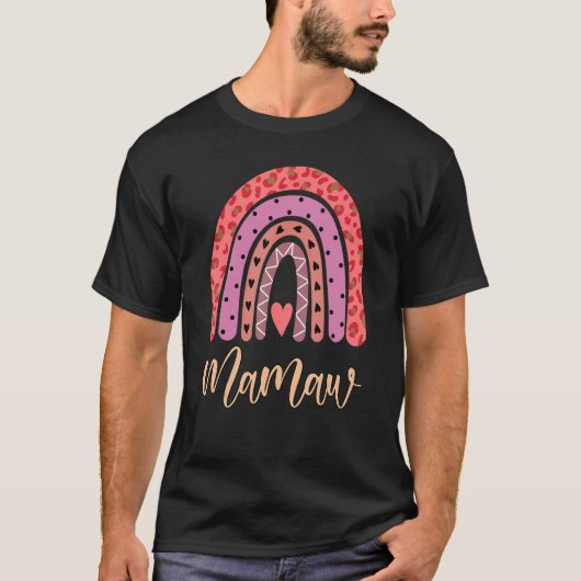 レインボーヒョウ・マムー女性の日 Tシャツ (正面)
