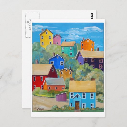 レインボーヒルサイドハウス ポストカード (正面/裏面)