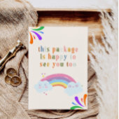 レインボービジネスサンキューカード印刷可能 サンキューカード