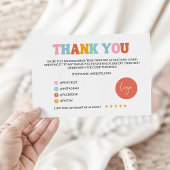 レインボービジネスサンキューカード サンキューカード