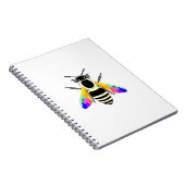 レインボービーが並ぶ ノートブック (右側)