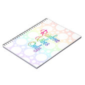 レインボービーブズのみ ノートブック (左側)
